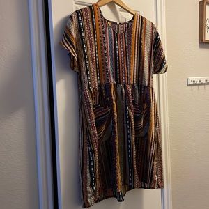 Pocketed Boho dress - Size L